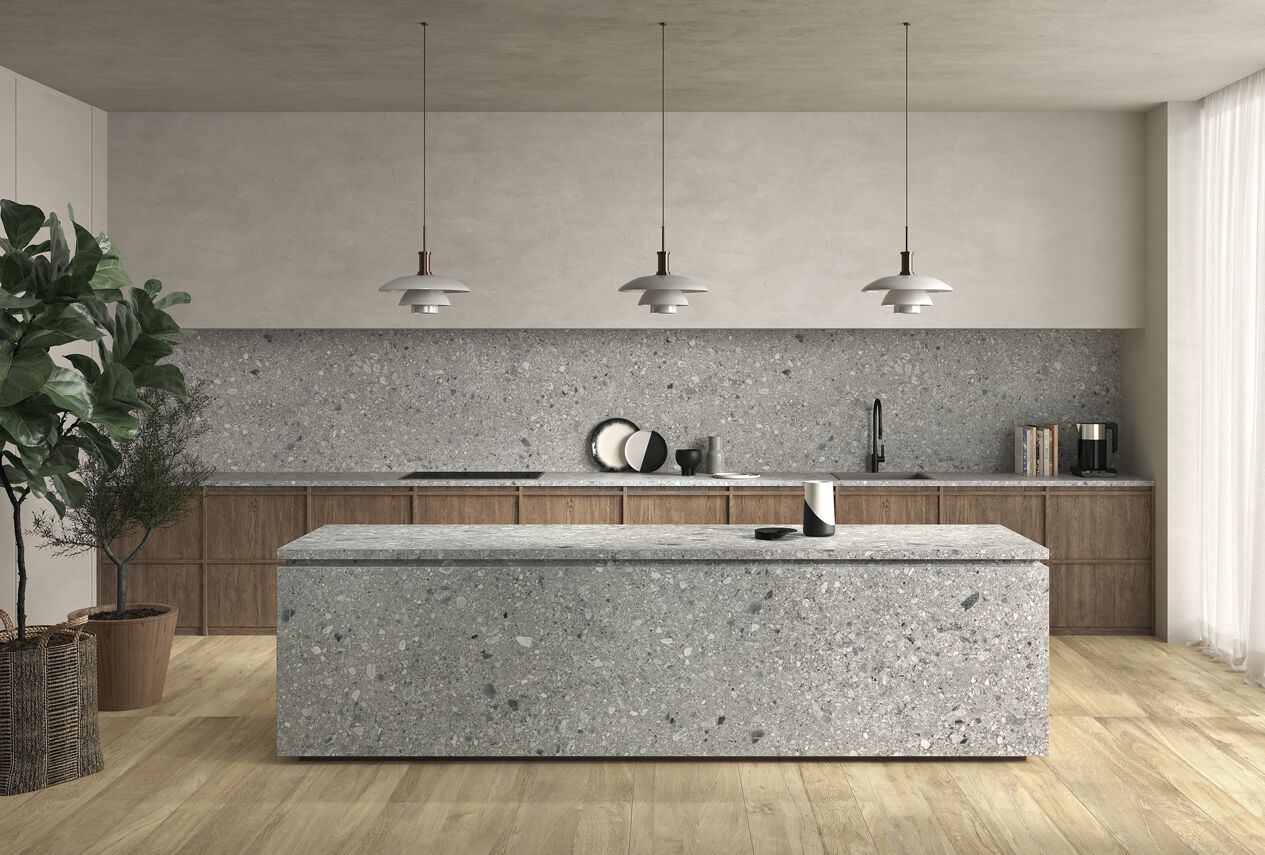 Кухонный топ из керамогранита с эффектом камня CERAMICA FONDOVALLE MYTOP ARCH-00029832 - Вид №3