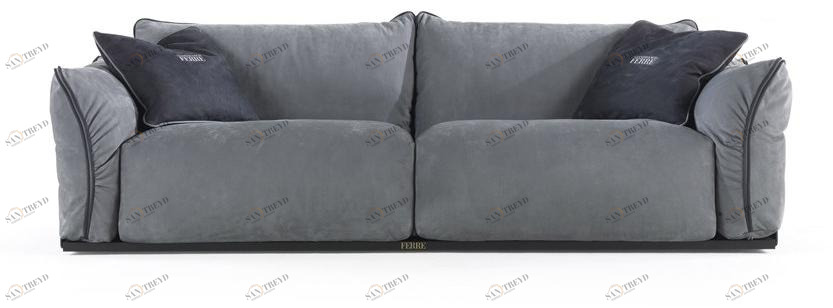 Gianfranco Ferré Home 3-х местный тканевый диван Clapton sun-id-1353969