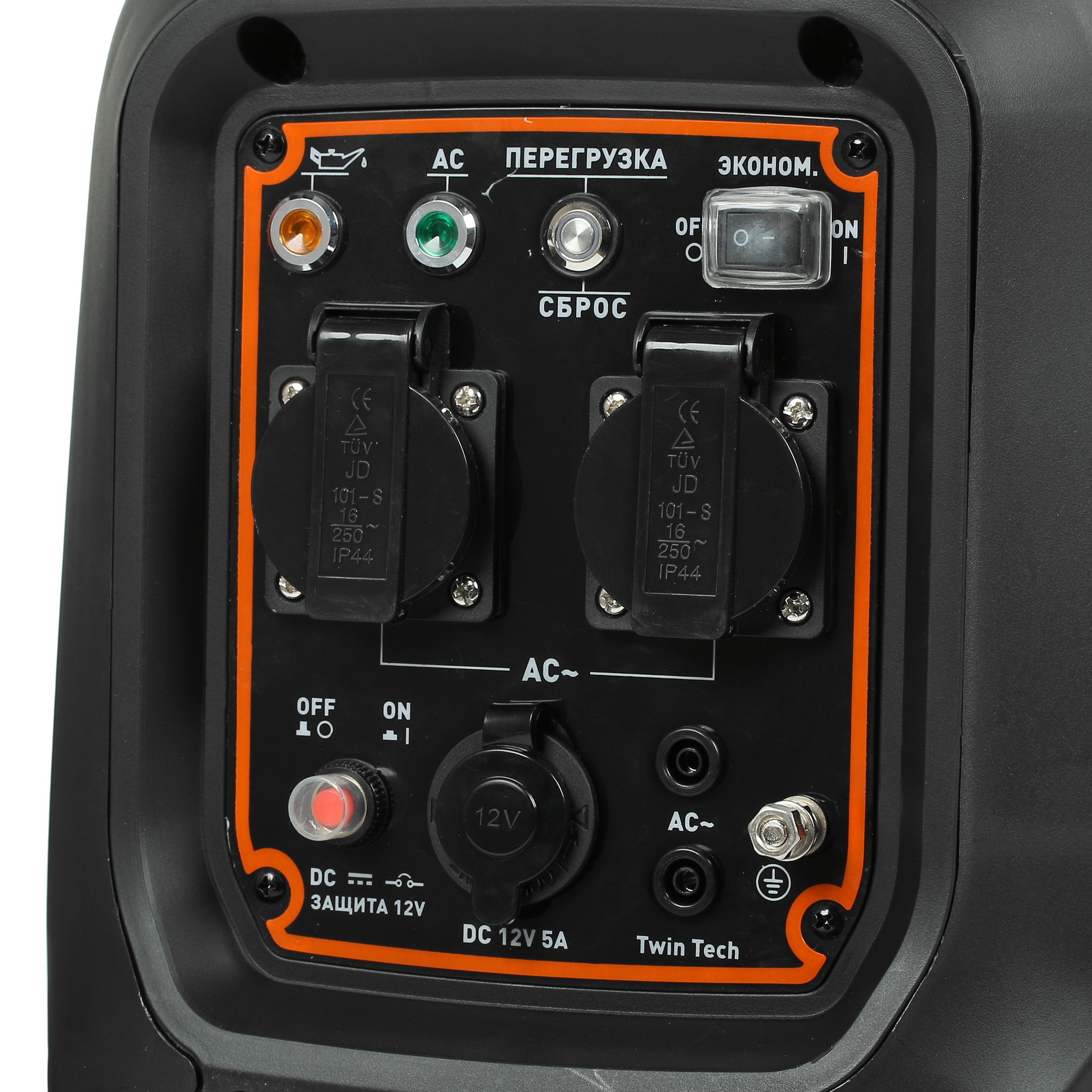 Электрогенератор   бензиновый Carver PPG-2000I 5321362 STDN-0045128 - Вид №4