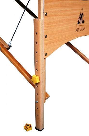 TS20111_M Массажный стол желтый NIRVANA RELAX DFC  - Вид №4