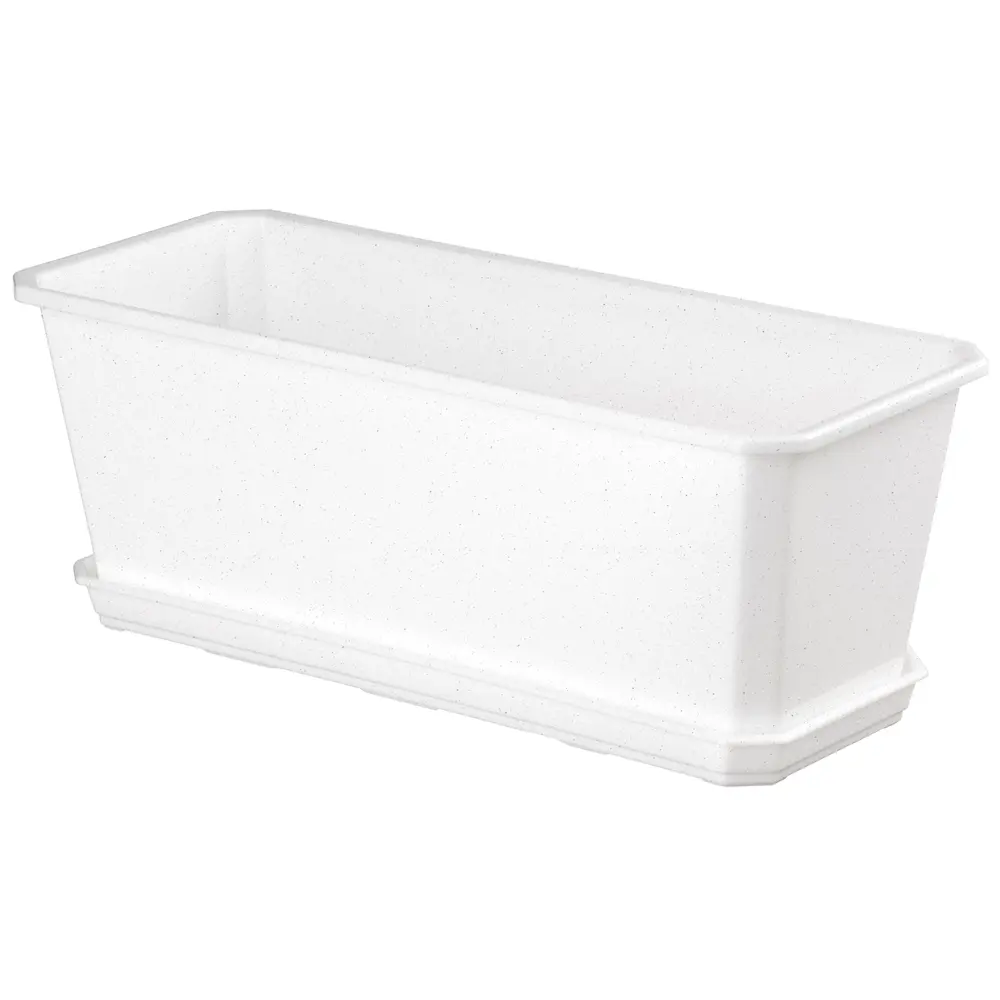 Балконный ящик Santreyd мраморный для цветов 40×17×15 см 12973408 ЛЦ STLM-0002609 - Вид №4