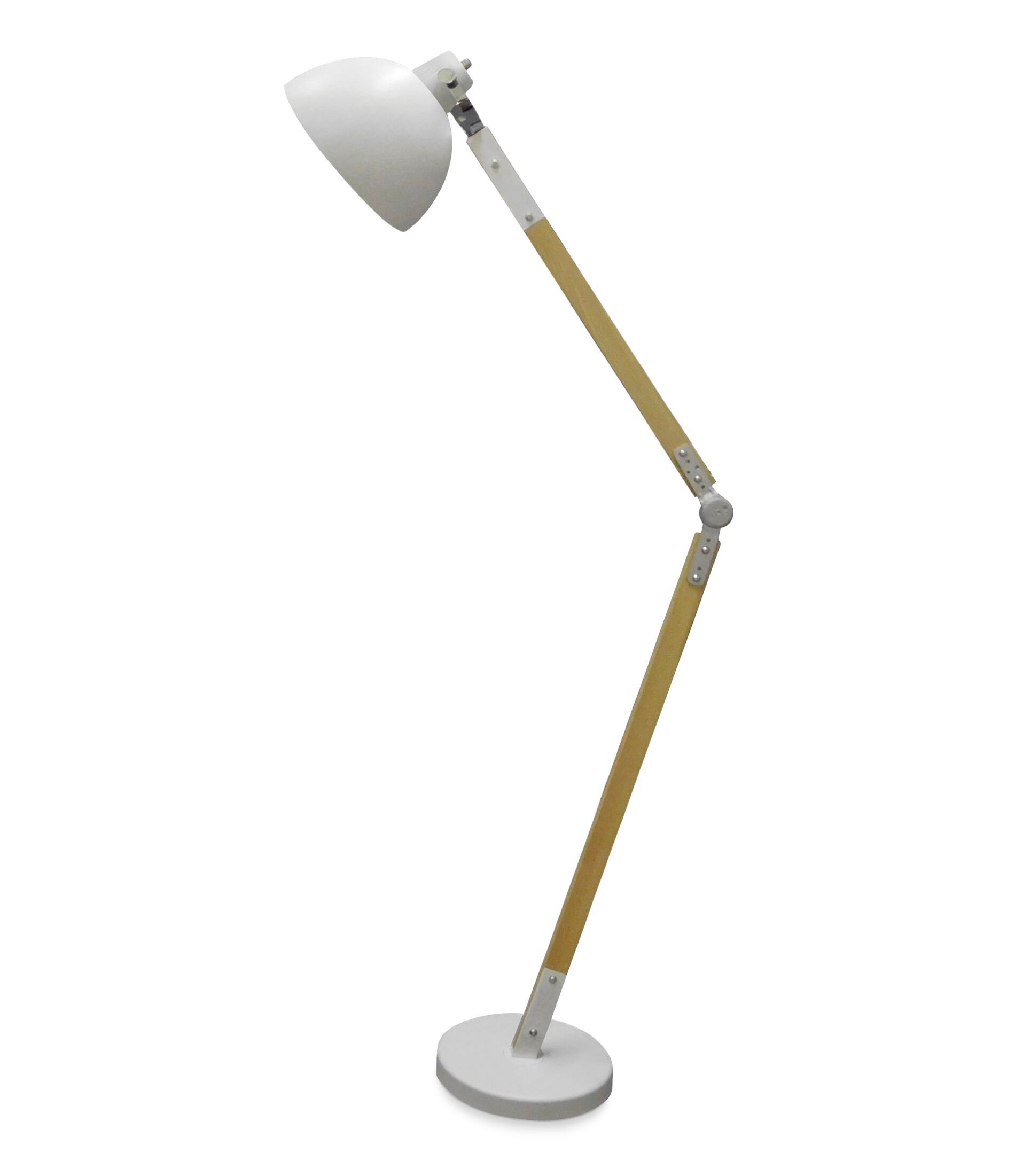 Регулируемая напольная лампа из стали и дерева Pilma Денвер ARCH-00145056 - Вид №1