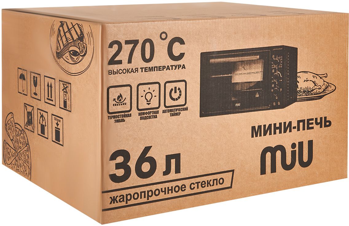 9095855 Мини-печь MIU 3606 L зеленый STDN-0120601 - Вид №7