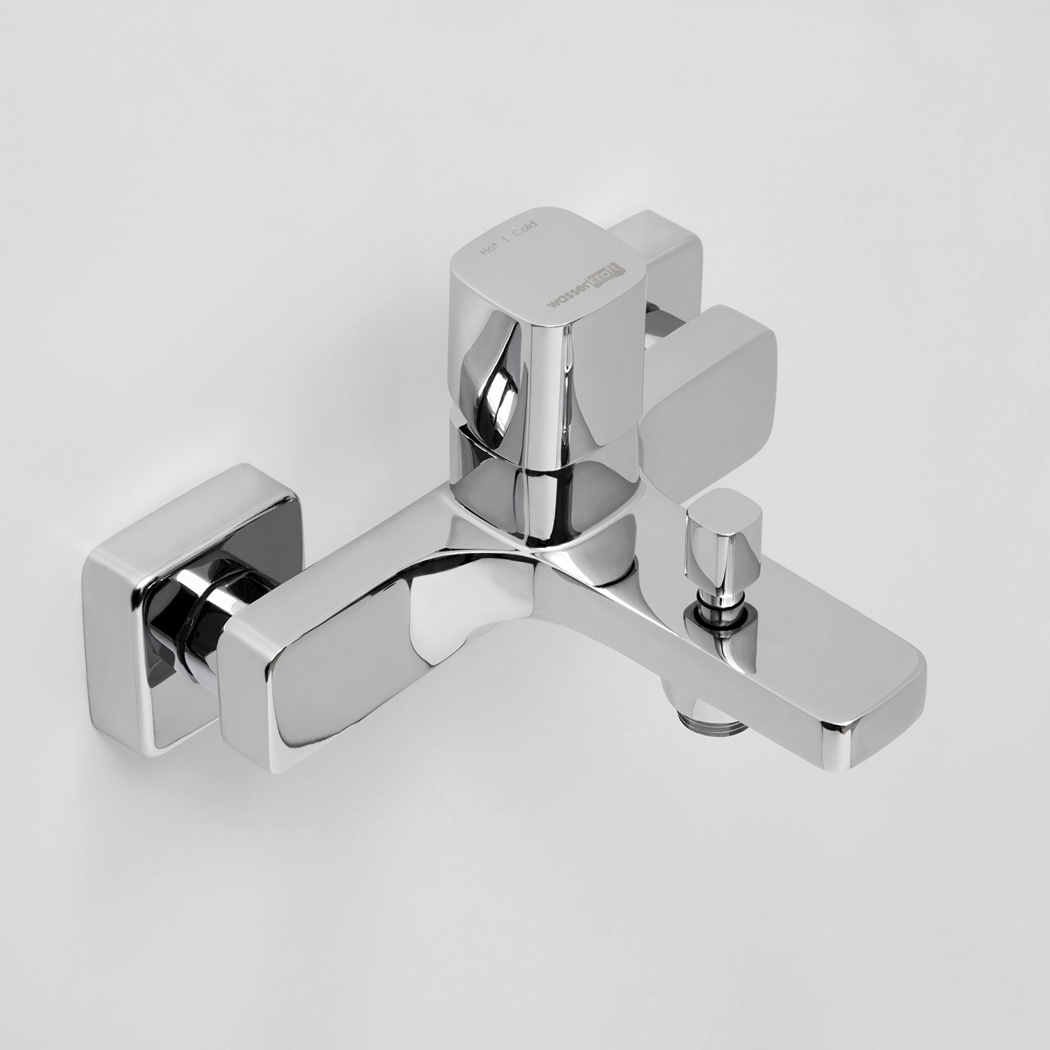 8601 Naab Смеситель для ванны с коротким изливом WasserKRAFT Naab 8600  - Вид №4