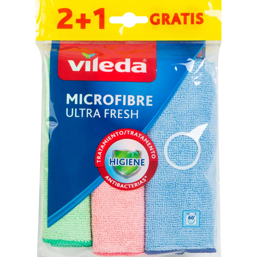 Салфетки из микрофибры Vileda 3 шт. 82433866 STLM-2025100  - Вид №3