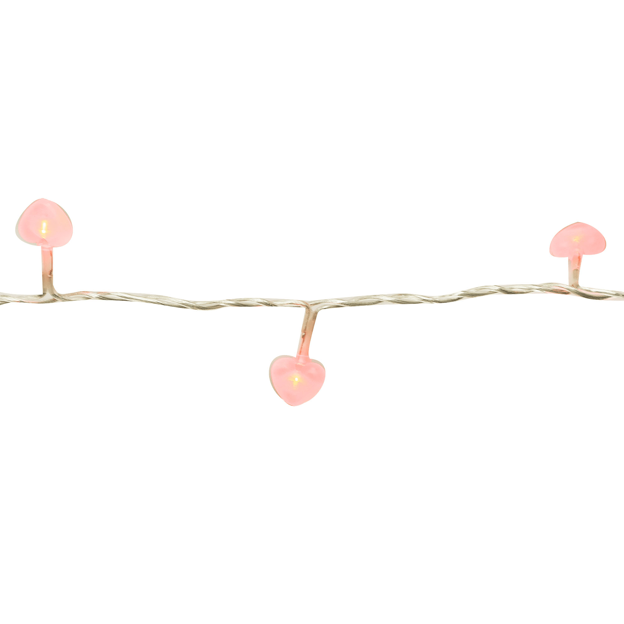 14683359 Электрогирлянда комнатная нить «Сердца» 2 м 20 LED красный Santreyd  - Вид №2