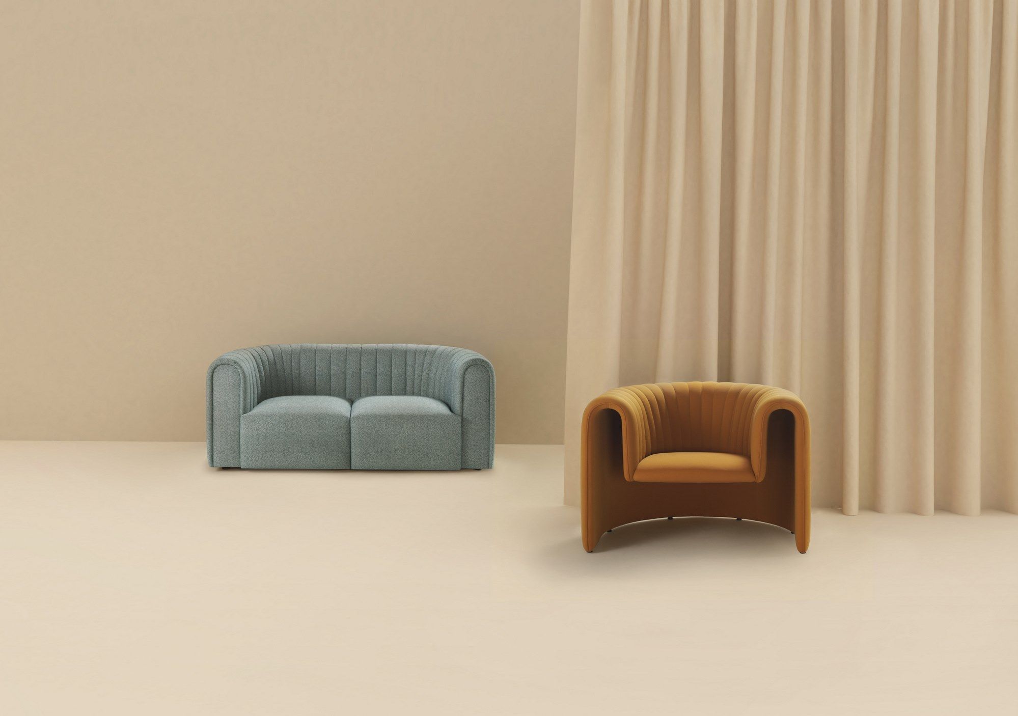 Тканевое кресло с подлокотниками SANCAL Remnant ARCH-00092328 - Вид №9