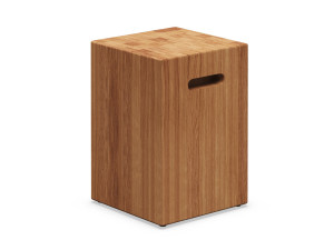 Квадратный стол из тикового дерева