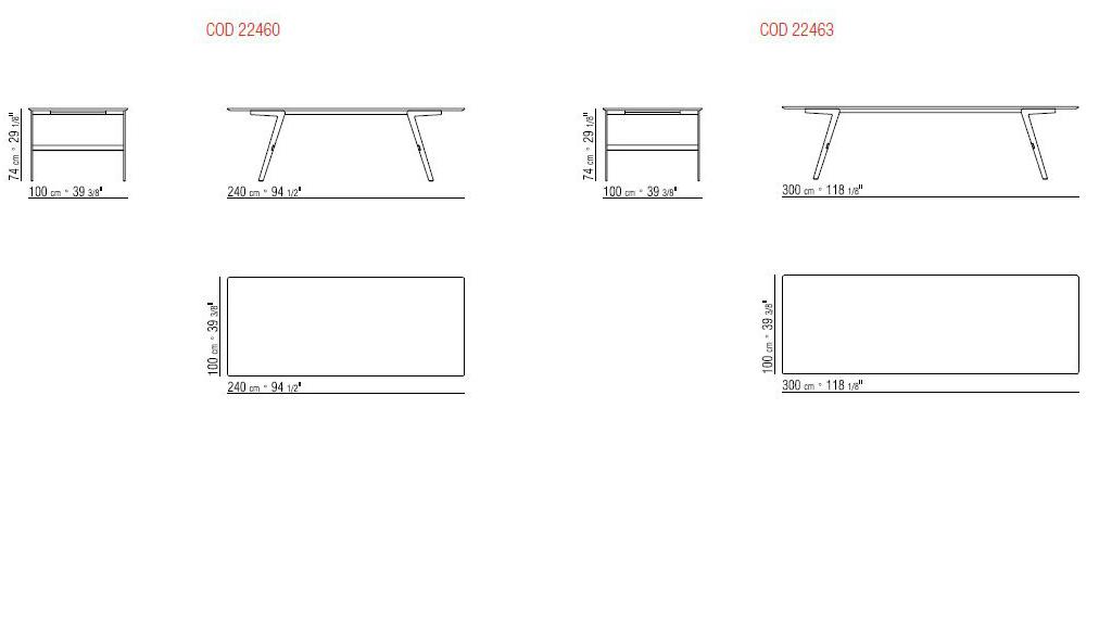Flexform Прямоугольный мраморный журнальный столик Soffio sun-id-1392420 - Вид №5