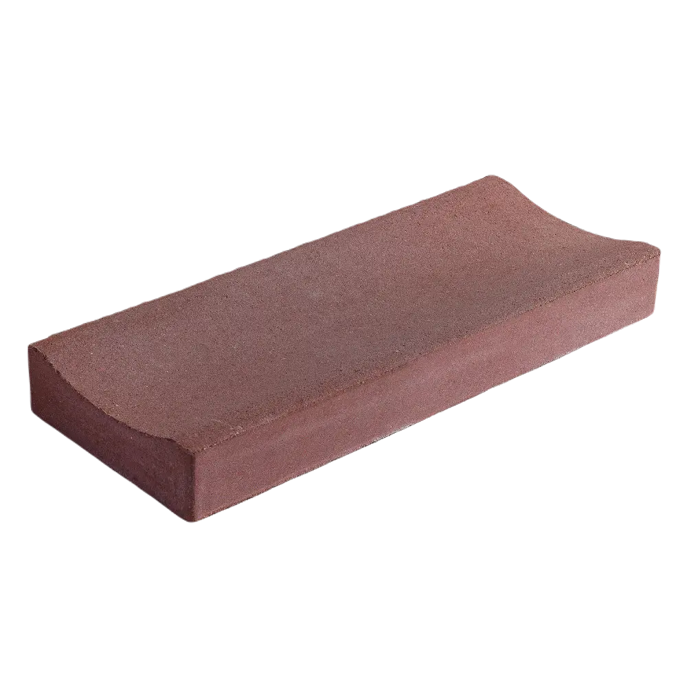Плитка тротуарная водоотводная BRAER 500x200x60 мм красный 87312448 STLM-2037827 
