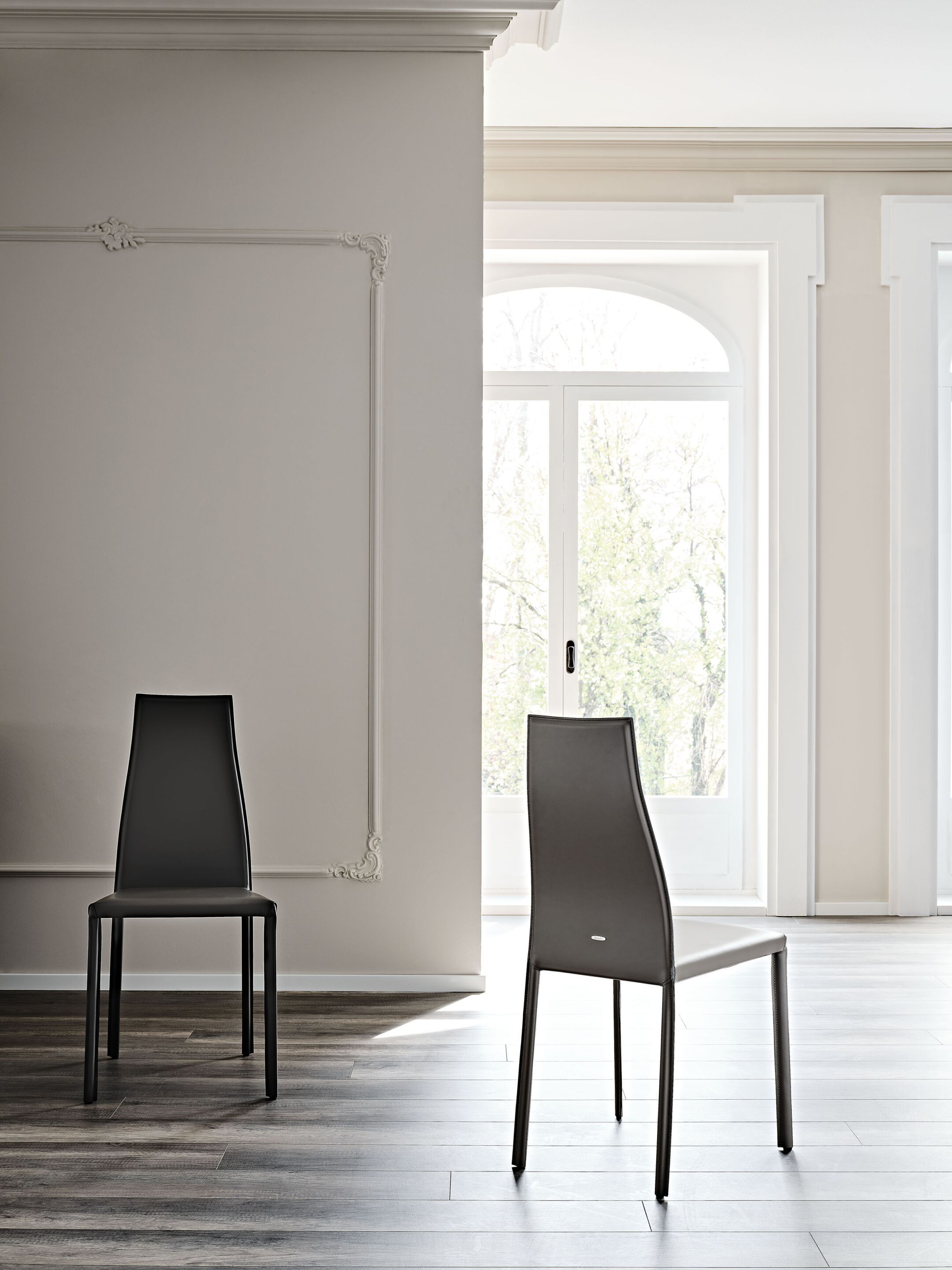 Кожаный стул Cattelan italia KAORI ARCH-00019534 - Вид №3