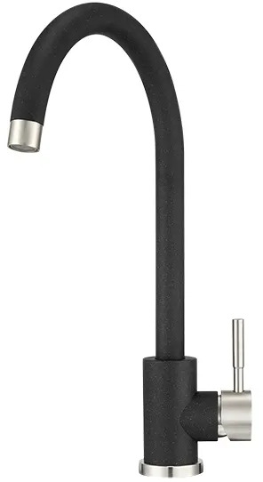 ST-4031, ЧЁРНЫЙ, СМЕСИТЕЛЬ КУХОННЫЙ