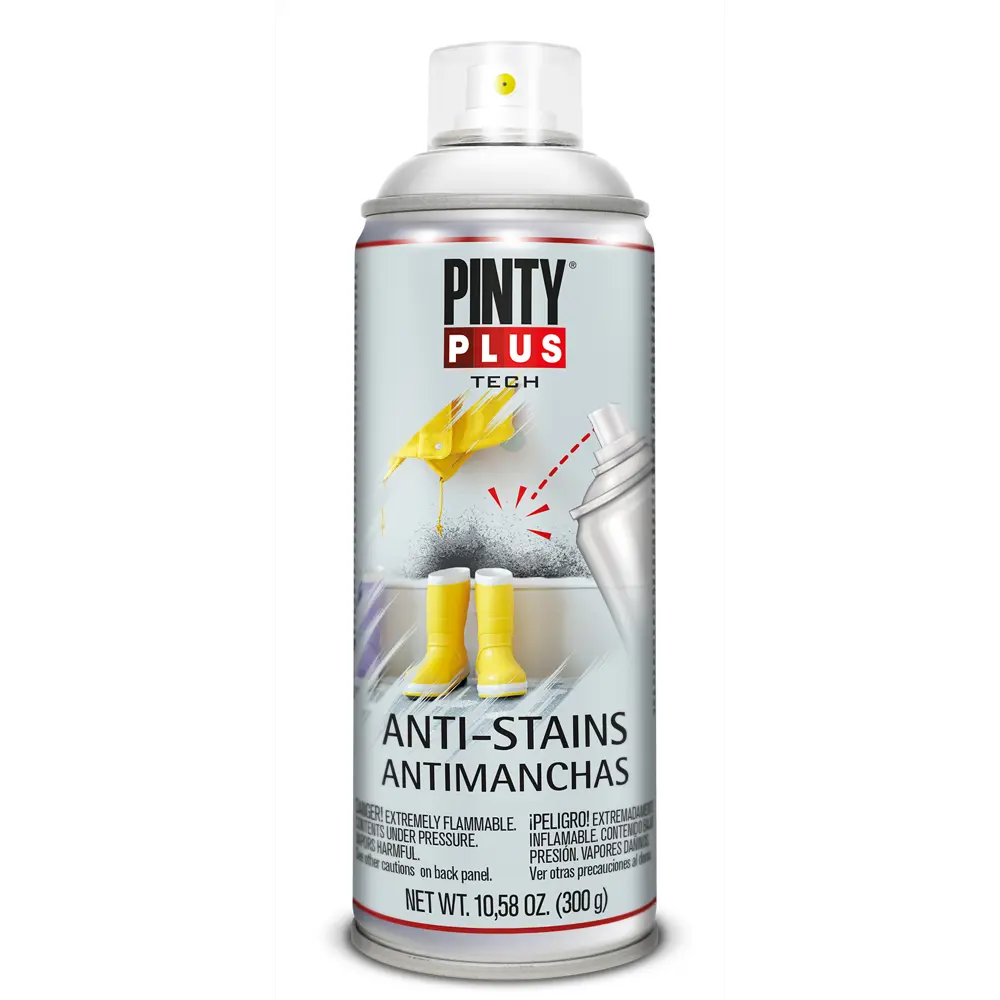 Краска аэрозольная Pinty Plus защита от пятен 520 мл 84004174 STLM-2184267 Santreyd 