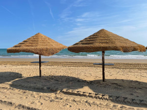 Круглый коврик зонтик