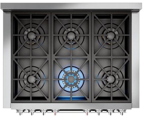 Fulgor Milano Профессиональная отдельно стоящая кухня из нержавеющей стали sun-id-1465460 - Вид №5