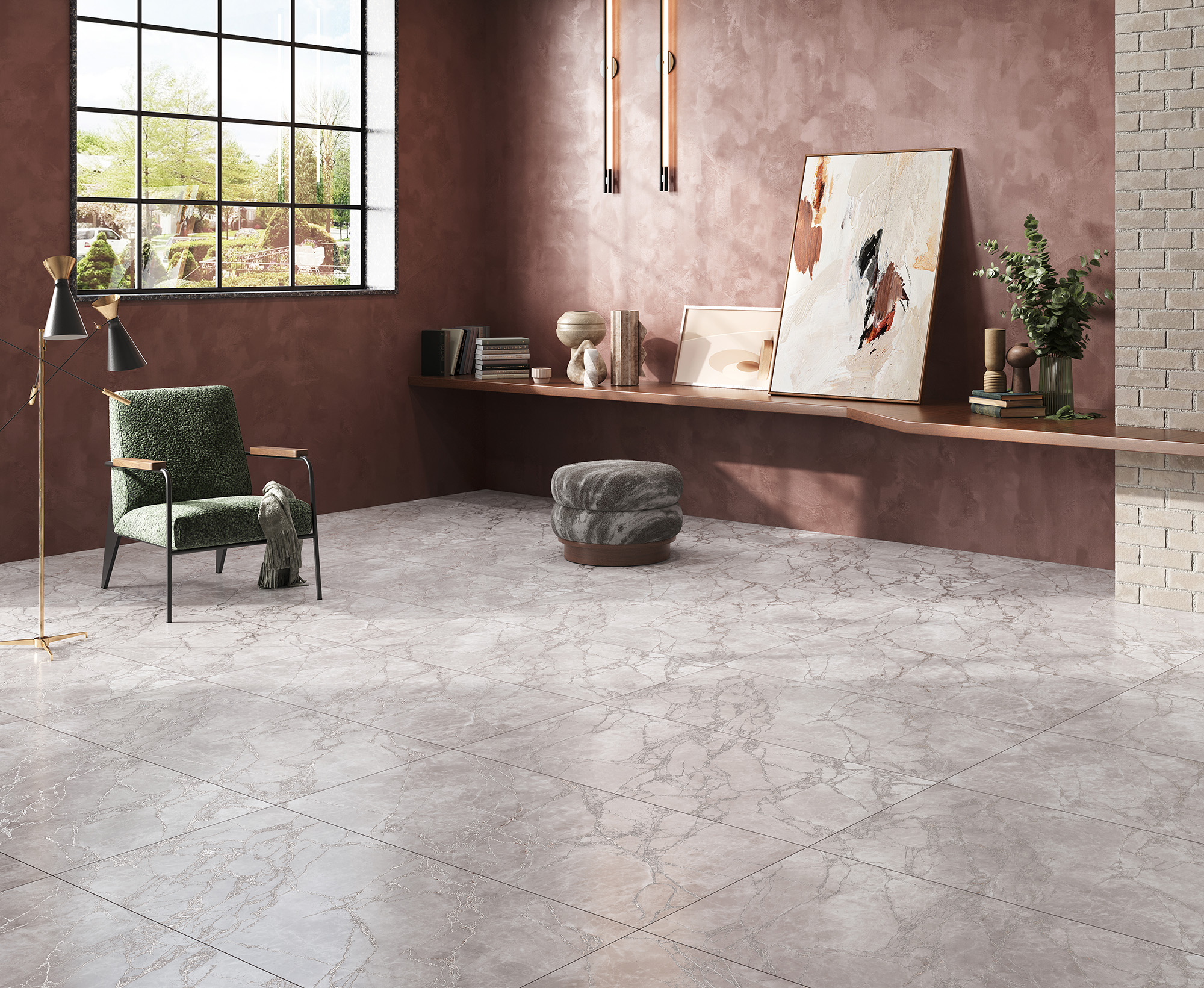 ARCTIC GREY LAPPATO ARCADIA CERAMICA CL4005-A