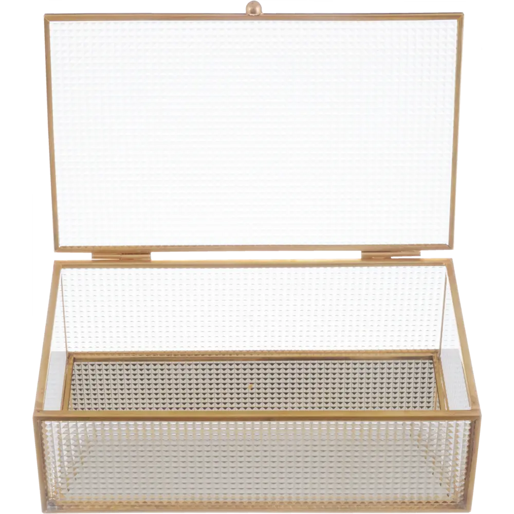 Шкатулка Atmosphera 20HX-013M стекло/металл 84463015 STLM-2122165  - Вид №2