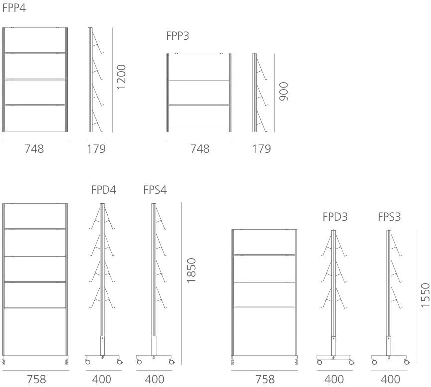 Systemtronic Настенная витрина для брошюр sun-id-1392265 - Вид №2