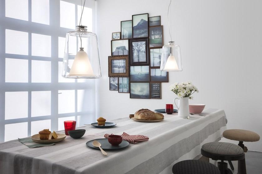 Oluce Подвесной светильник из алюминия и стекла в современном стиле sun-id-1475980 - Вид №2