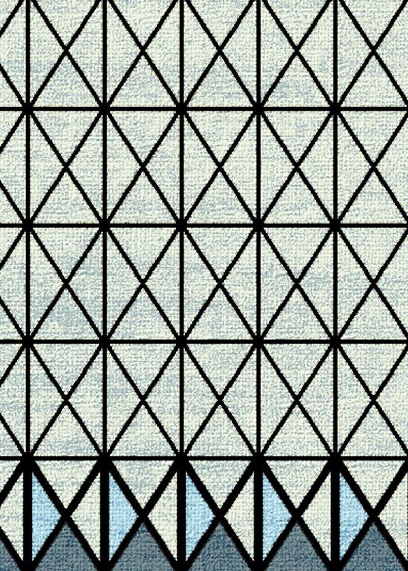 I + I Ковер квадратной формы из шерсти, вискозы и хлопка  C 104 b  - Вид №1