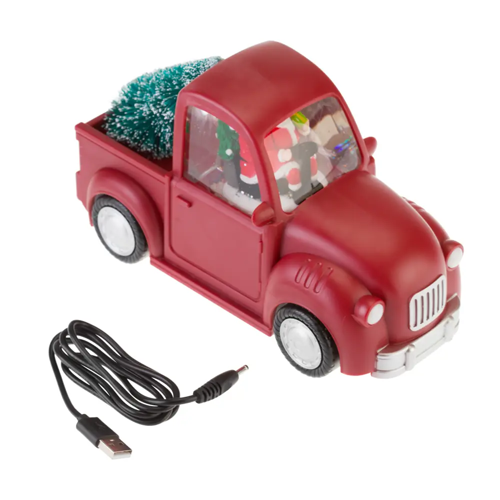 89380290 Электрогирлянда - фигура Машина для дома 4 лампы 14 см красный STLM-1329902 Santreyd  - Вид №10