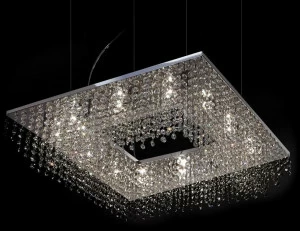 ILFARI Подвесной светильник из металла с кристаллами Sky cycles 12500/12501/12502