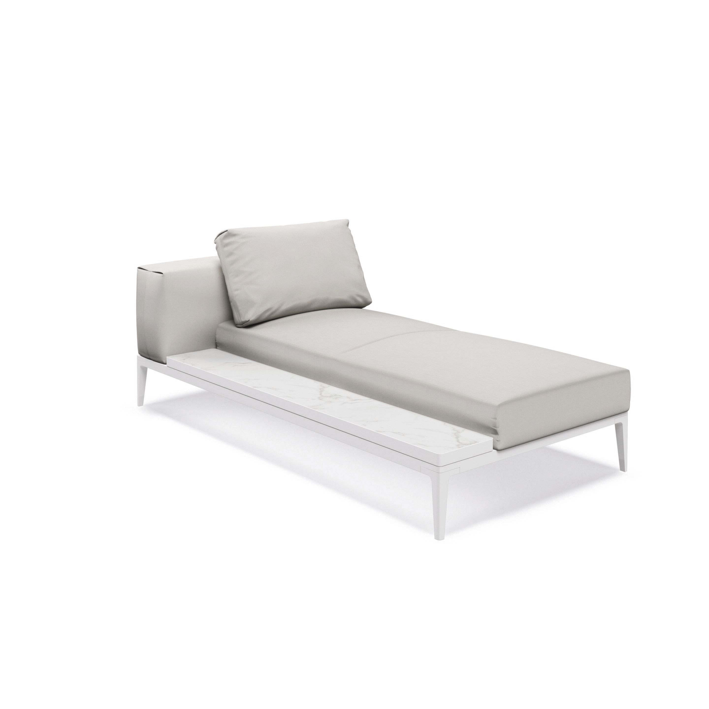 Тканевый угловой модульный садовый диван Gloster сетка ARCH-00114712 - Вид №102