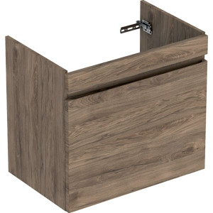501.908.JR.1 Шкафчик для раковины Geberit Renova Plan, с одним выдвижным ящиком и одним внутренним выдвижным ящиком Geberit