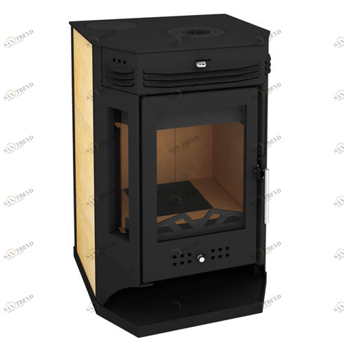 Печь-камин Мета Москва 9 с плитой 4229