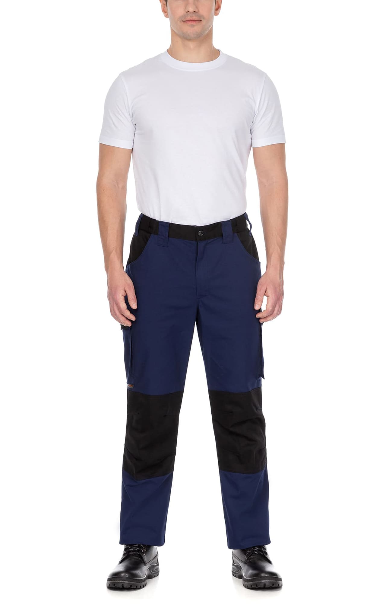 70046 Костюм  NEW темно-синий с черным STATUS  Летняя спецодежда  размер 56-58/170-176  - Вид №13