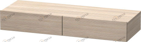 DS827103131 Полочка с ящиком DuraStyle #DS8271 1200 x 440 мм Сосна серебристая, декор Duravit