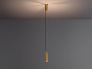 Металлический подвесной светильник