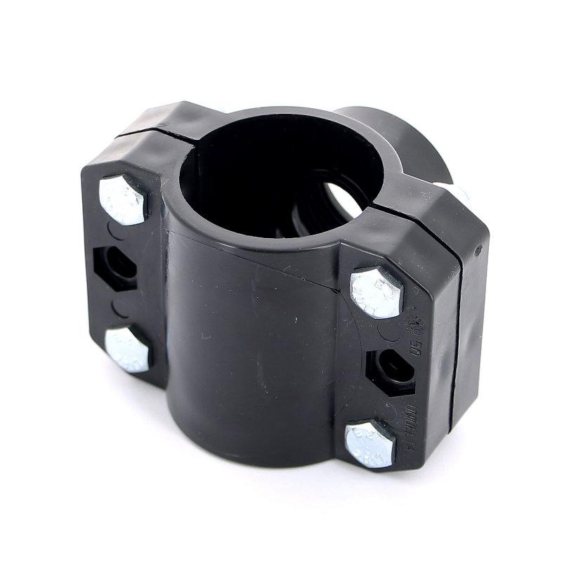 Врезка монтажная 50 x 1" ВР, 4 болта, для труб ПНД UNIDELTA 1019050004 - Вид №1