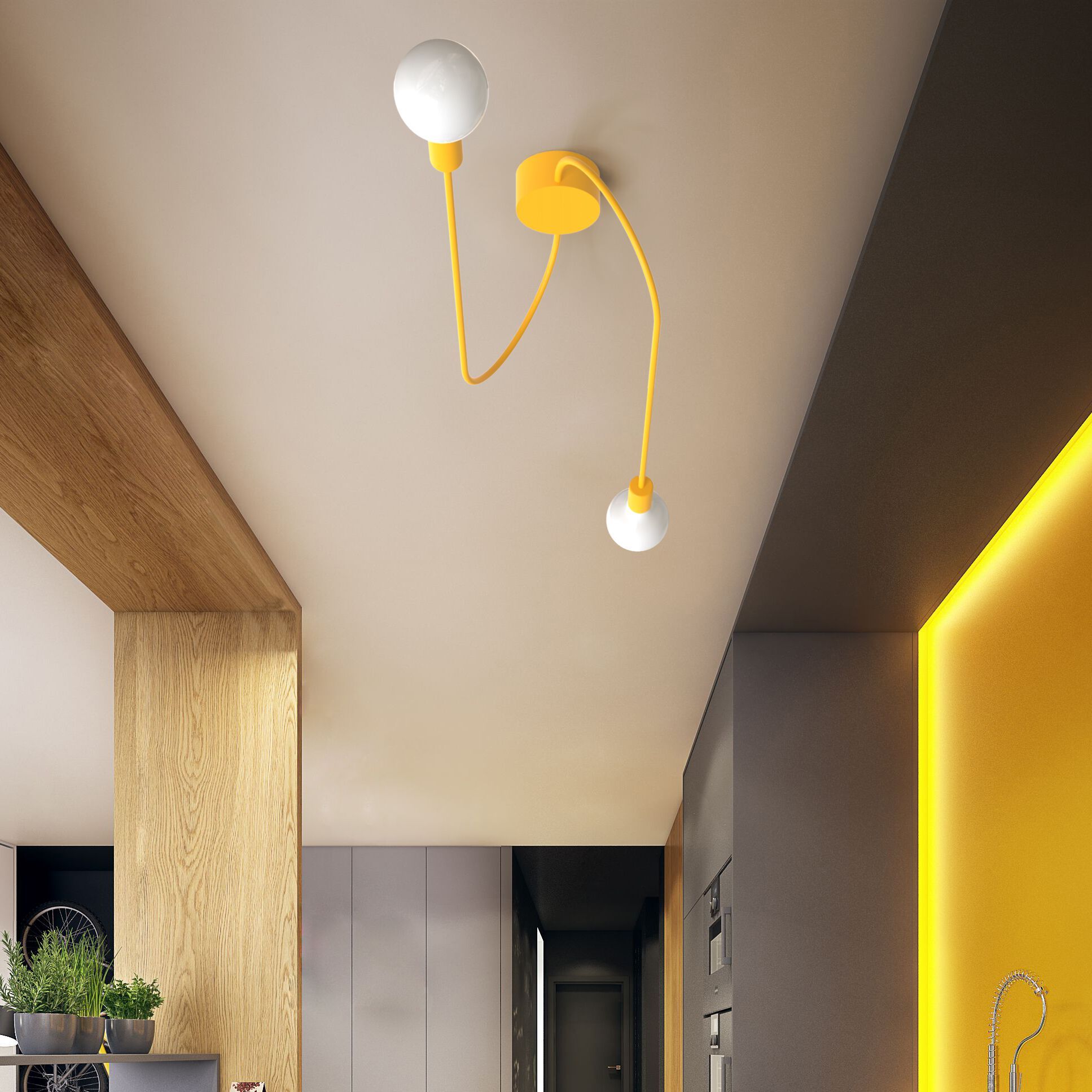 Светодиодный потолочный светильник WayPoint DUETTO ARCH-00044259 - Вид №3