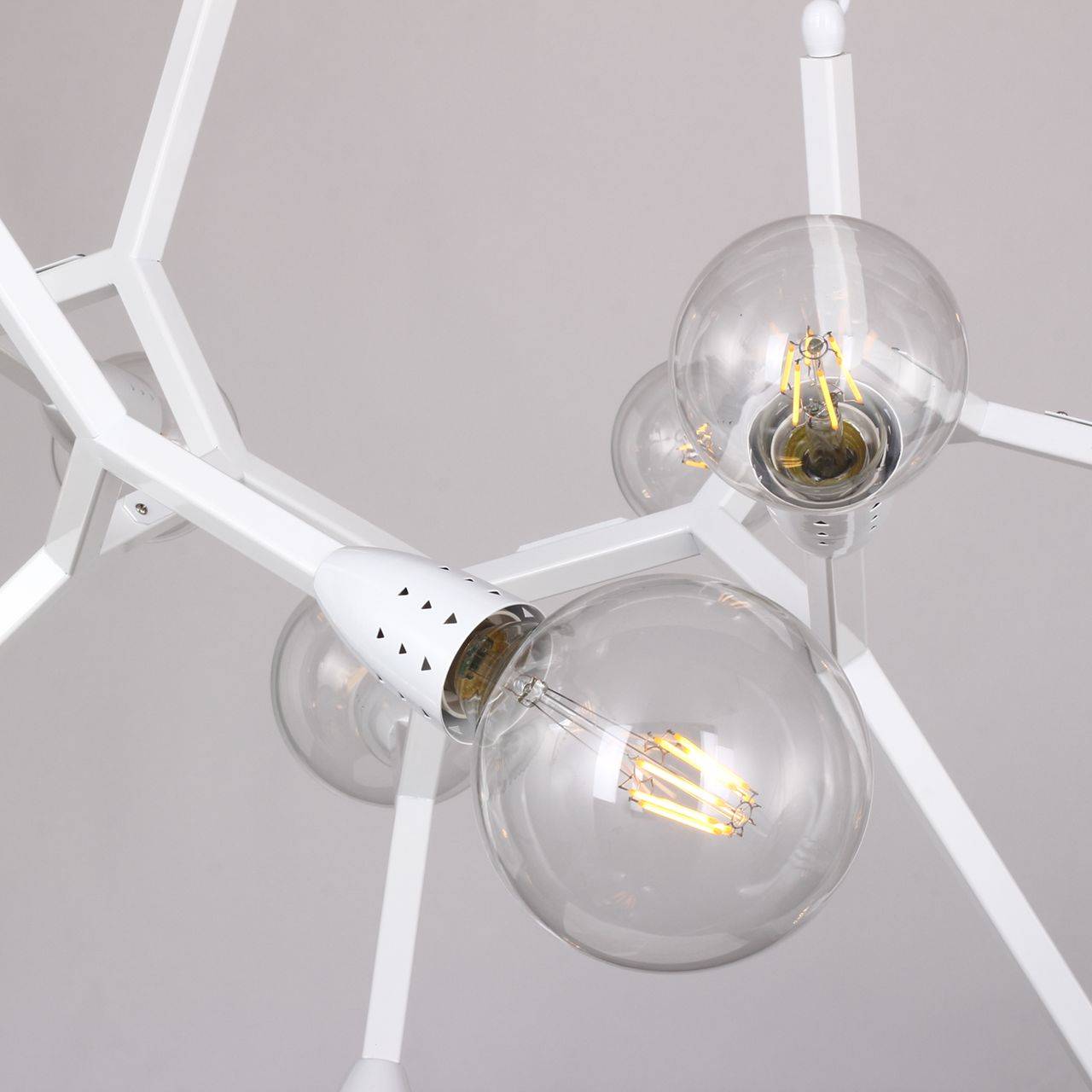 Подвесная люстра Favourite Electron 1755-6P FAVOURITE ДИЗАЙНЕРСКИЕ, ELECTRON WHITE 057109 Белый  - Вид №1