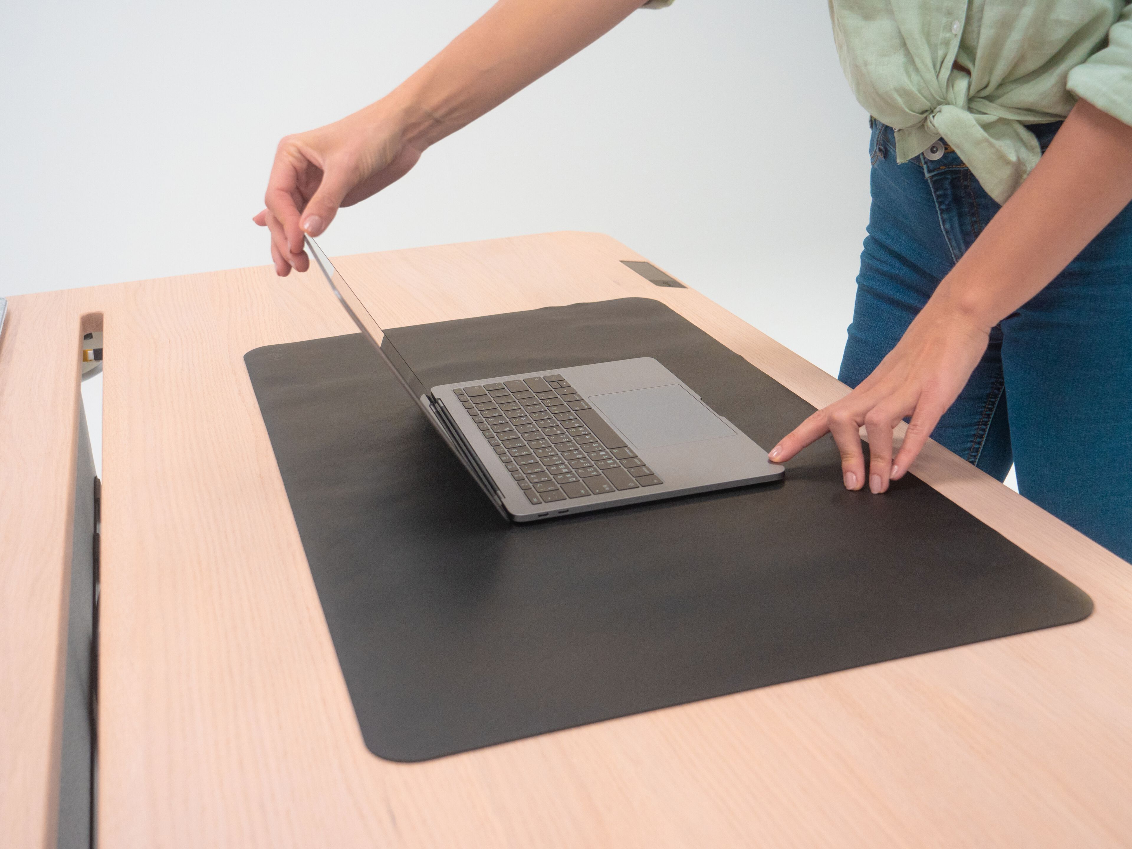 Веганская кожаная столешница Beflo MOSS ARCH-00075192 - Вид №4