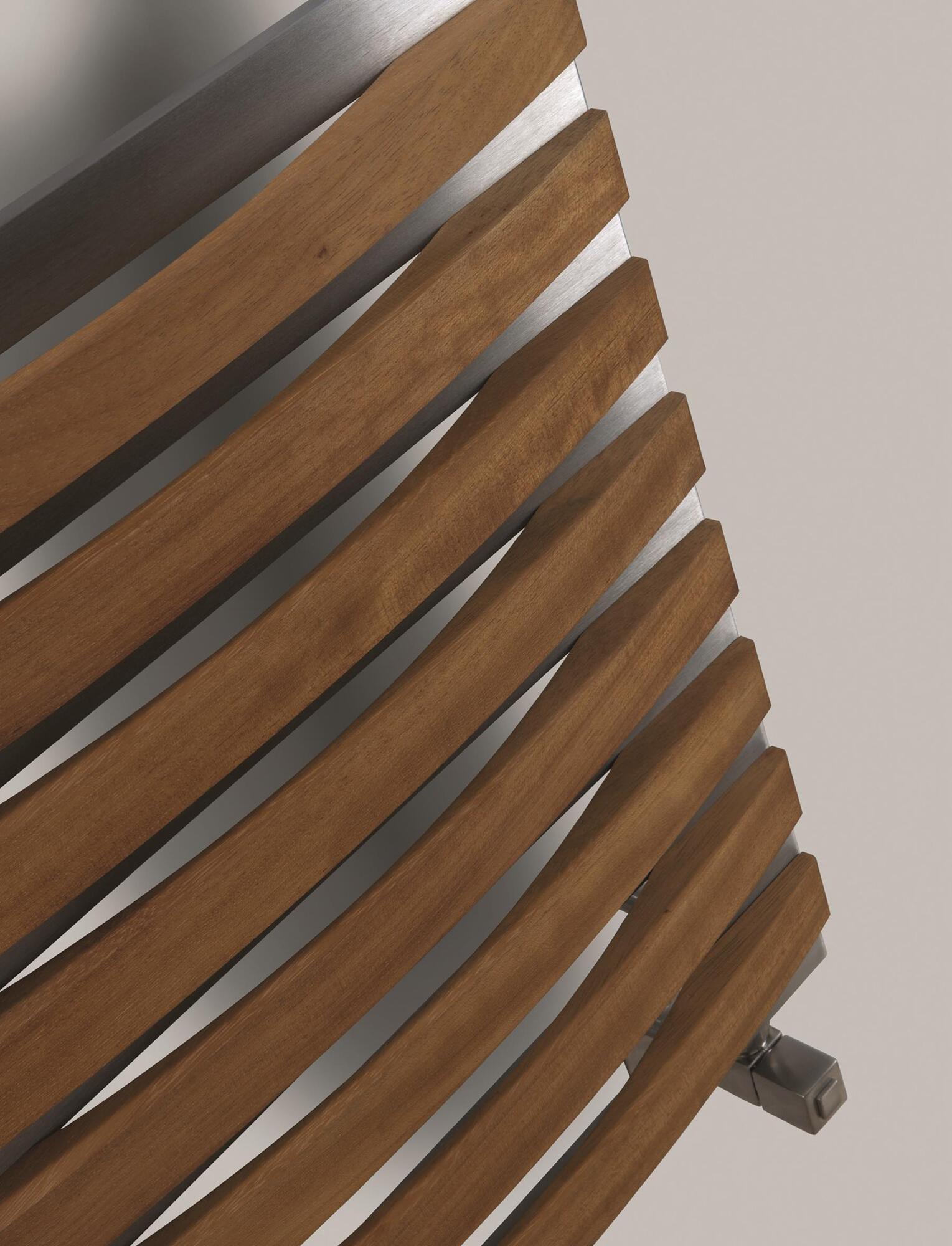 Полотенцесушитель Hammam LARA Mild steel  комбинированный; электрический или водяной Сталь  - Вид №75