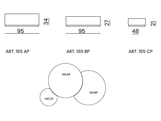 Набор керамических низких журнальных столиков Bizzotto Italia Atmosphera ARCH-00069554 - Вид №4