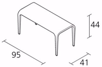Alias Скамейка из дерева Laleggera sun-id-1402453 - Вид №2