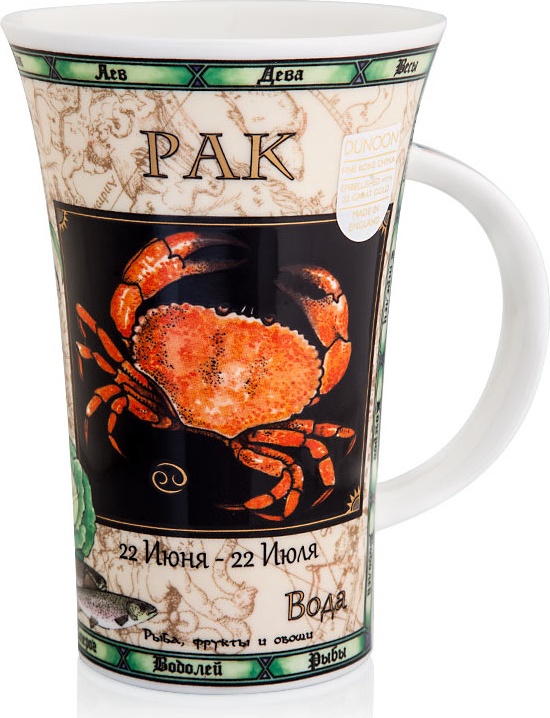 10584193 Dunoon Кружка Dunoon "Рак.Гленко" 500мл Фарфор костяной 