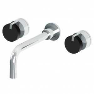 C24-1303 C24-1303 Настенный комплект для раковины на 3 отверстия FUSION Cristal & Bronze FUSION