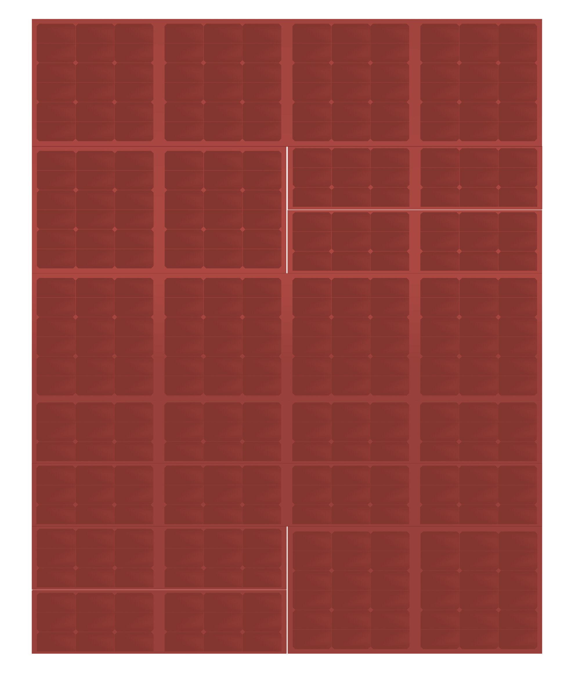 Стекло двухсторонний фотоэлектрический модуль-полноцветное стекло ECOBEL PV THIN-K® ARCH-00032087 - Вид №1