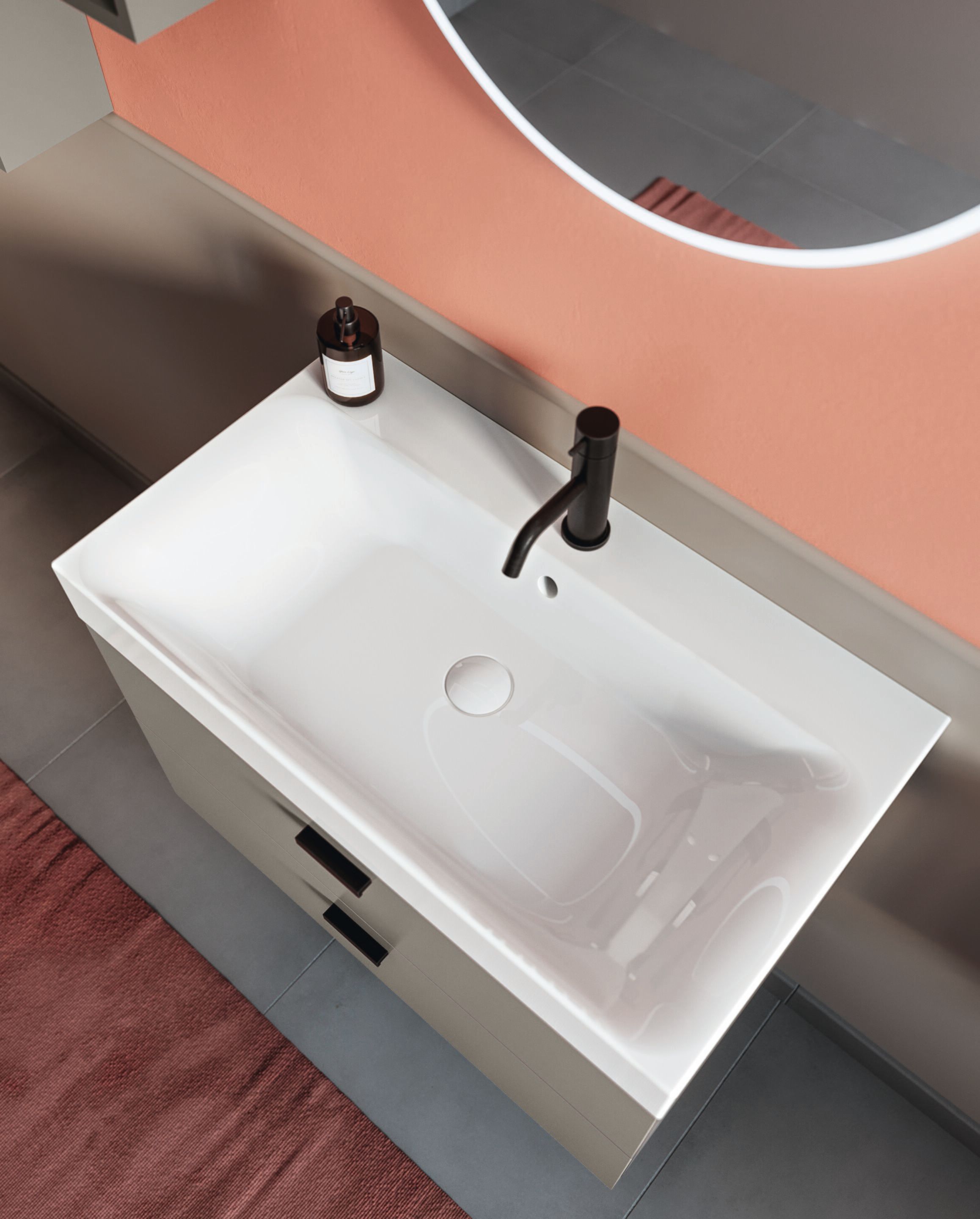 Керамическая прямоугольная раковина COLAVENE сто ARCH-00052032 - Вид №4