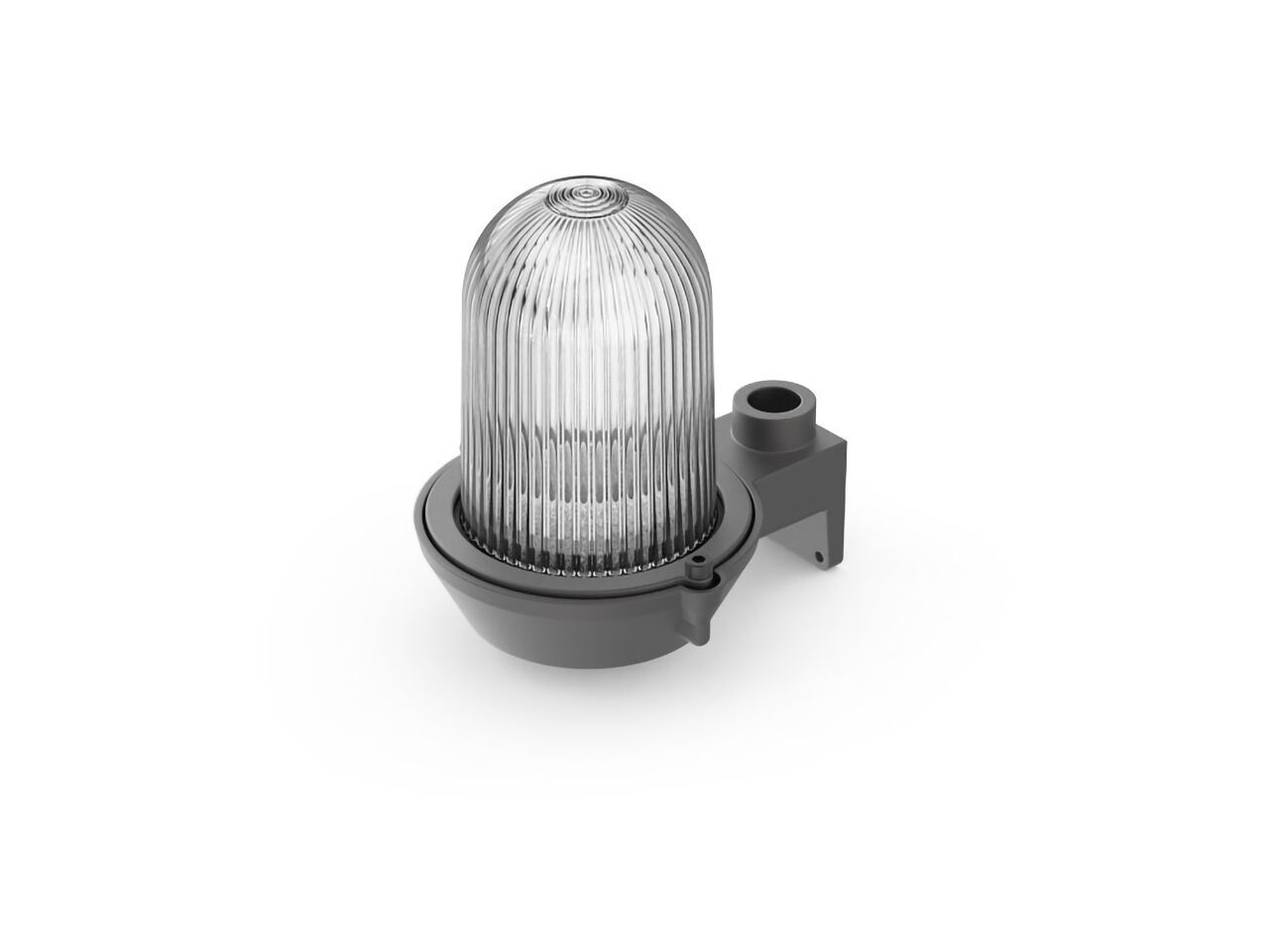 Анодированный алюминиевый настенный светильник Genuit Graphite ARCH-00129441 - Вид №1