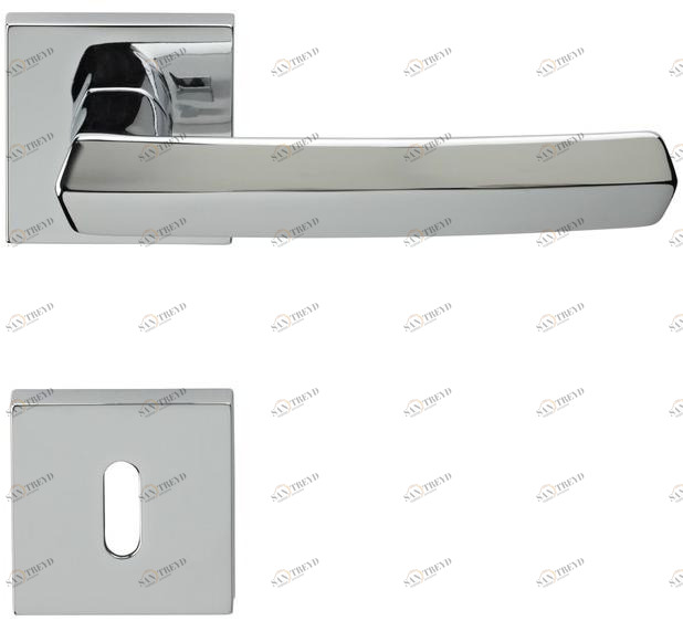 LINEA CALI' Металлическая ручка в классическом стиле на розетке с замком Dafne sun-id-1369636