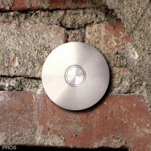 KK75R круглый дверной звонок PHOS