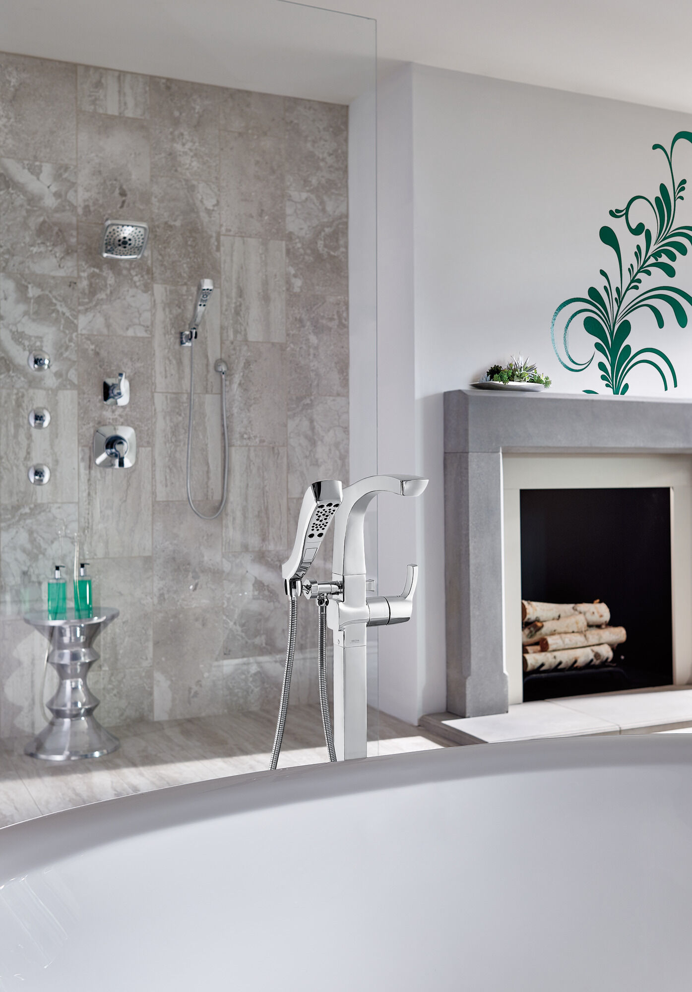 H2OKinetic Бодрящая насадка-спрей Delta Faucet SH5002-KS - Вид №10