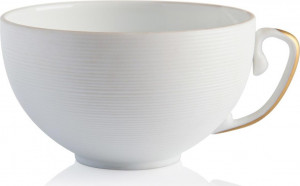 66833 JL Coquet Чашка чайная 230мл "Хемисфер" (золотой) Фарфор