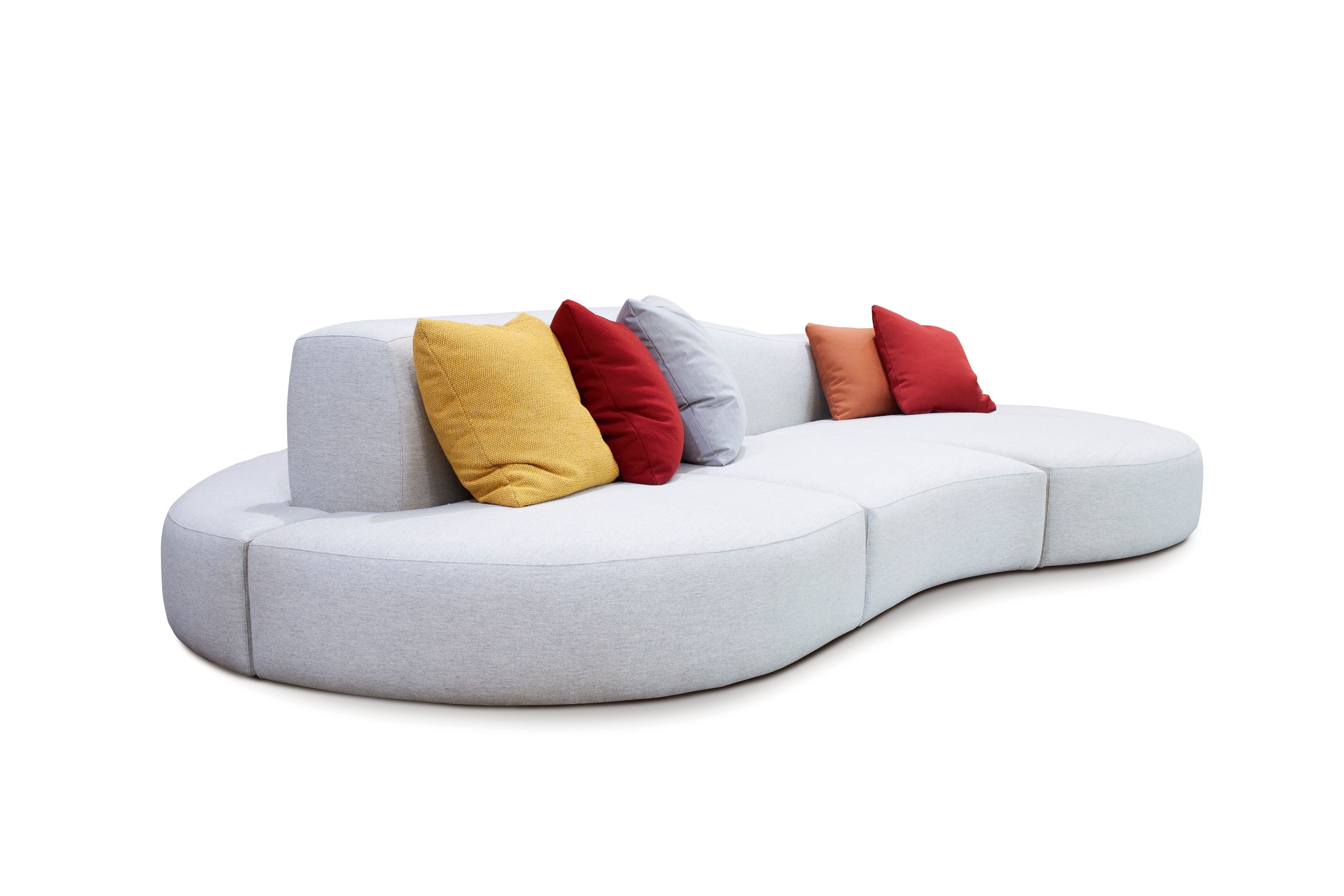 Двусторонняя изогнутая ткань диван CREARTE COLLECTIONS Lab Organic ARCH-00112827 - Вид №18