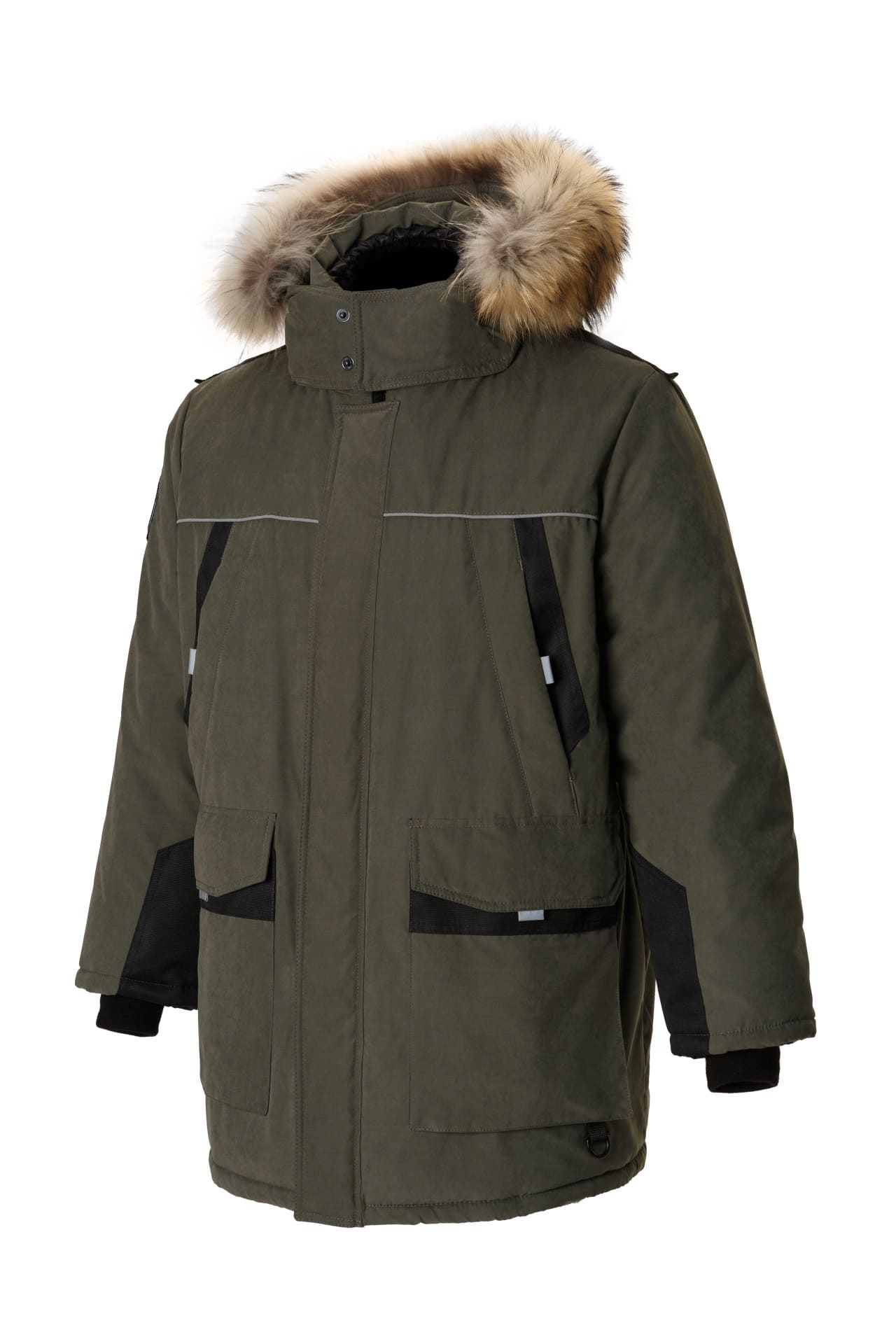 5035757 Куртка "Простор" утепленная хаки  Зимняя спецодежда  размер 52-54/170-176 